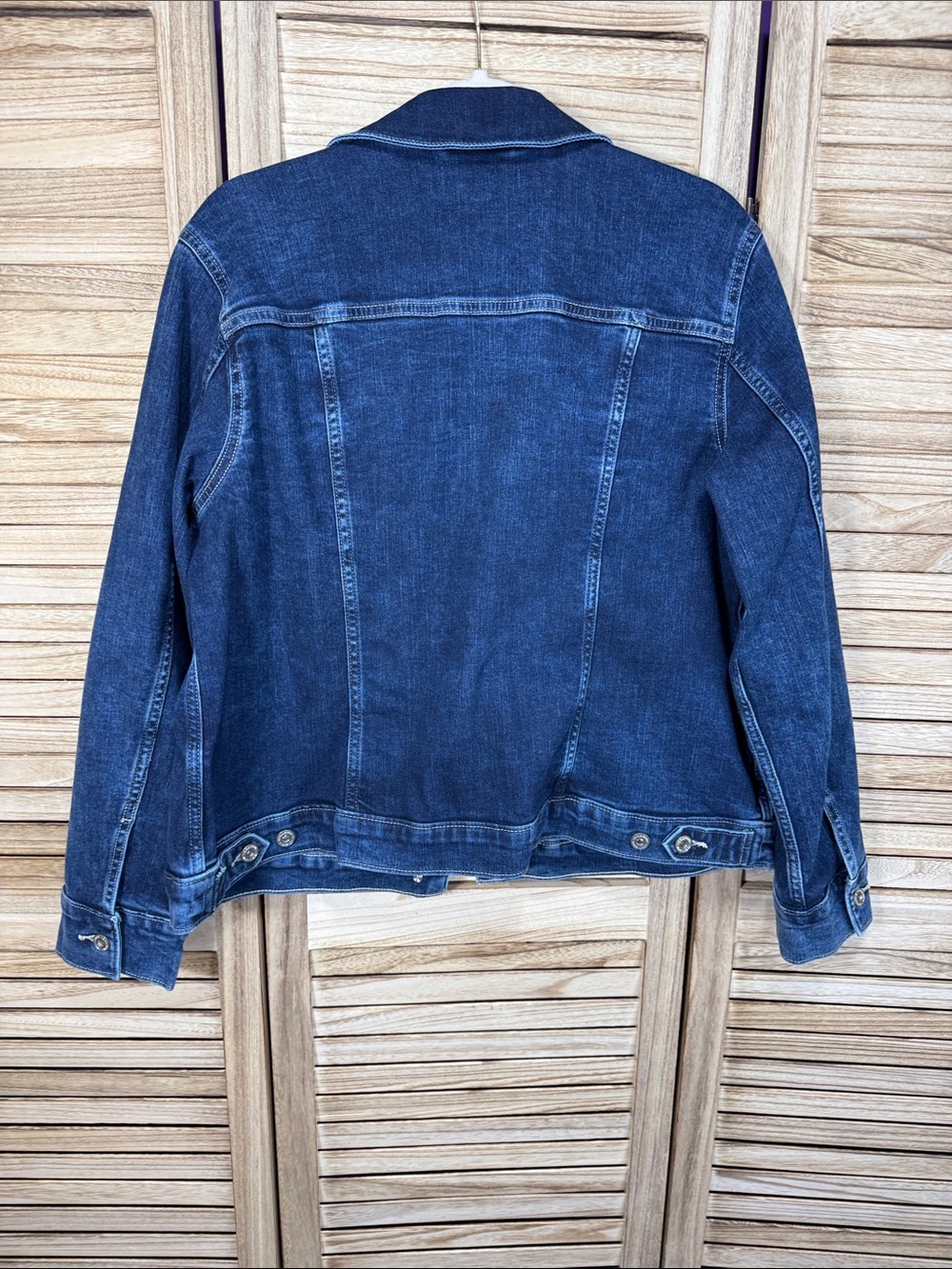 Liz Claiborne Indigo Blue Women's Denim Jacket XXL - Picture 9 of 10